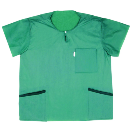 MOLNLYCKE HEALTH CARE US LLC 18620 MOLNLYCKE BARRIER GREEN SCRUB SHIRT MED, 12/BG, 4BG/CS, CS48